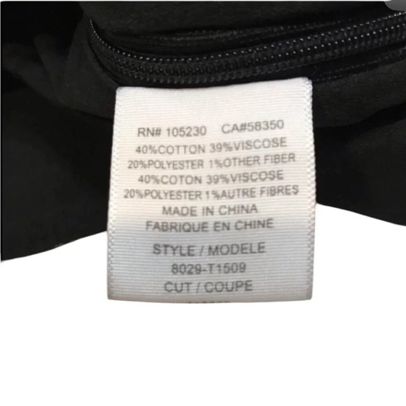 Joie Mintelle Black White Crop Top Size S - Picture 5 of 10